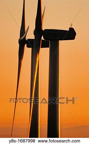 Windfarm, France. View Large Photo Image Stock Photo - Windfarm, France.. Fotosearch