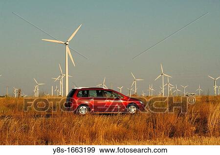 Windfarm, La Muela, Zaragoza province, Spain View Large Photo Image Stock Photo - Windfarm, La Muela, Zaragoza province, Spain. Fotosearch