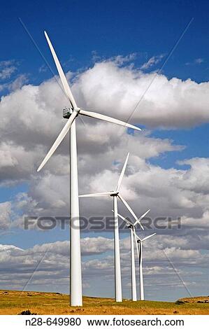 Windfarm. Paramo de Masa. Burgos province, Spain View Large Photo Image Stock Image - Windfarm. Paramo de Masa. Burgos province, Spain. Fotosearch