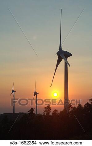 Windfarm, Pinhal, Portugal View Large Photo Image Picture - Windfarm, Pinhal, Portugal. Fotosearch
