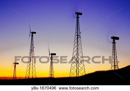 Windfarm View Large Photo Image Stock Photograph - Windfarm. Fotosearch