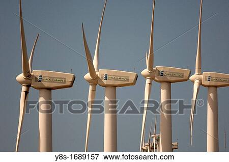 Windfarm, Tarifa, Andalusia, Spain. View Large Photo Image Stock Photo - Windfarm, Tarifa, Andalusia, Spain.. Fotosearch