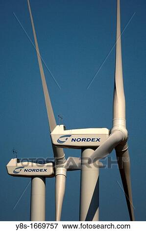 Windfarm, Tortosa, Catalonia, Spain. View Large Photo Image Stock Photo - Windfarm, Tortosa, Catalonia, Spain.. Fotosearch