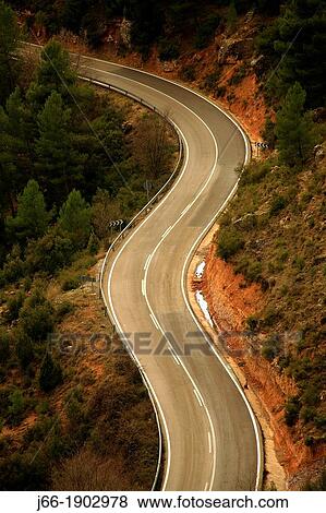 Winding road View Large Photo Image Stock Photo - Winding road. Fotosearch