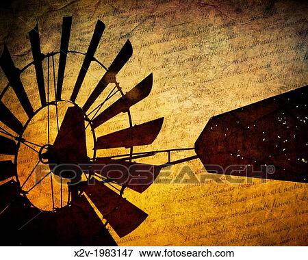 Windmill close up at sunset. View Large Photo Image Stock Photo - Windmill close up at sunset.. Fotosearch