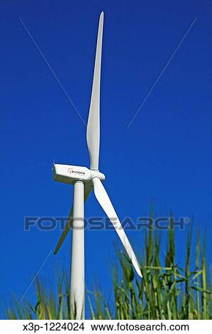 Windmill Lleida, Catalonia, Spain View Large Photo Image Picture - Windmill Lleida, Catalonia, Spain. Fotosearch
