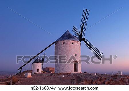 Windmills, Consuegra, Toledo province, Route of Don Quixote, Castilla-La Mancha, Spain View Large Photo Image Stock Photo - Windmills, Consuegra, Toledo province, Route of Don Quixote, Castilla-La Mancha, Spain. Fotosearch