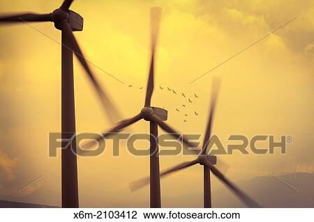 Windmills. Spain. View Large Photo Image Stock Image - Windmills. Spain.. Fotosearch