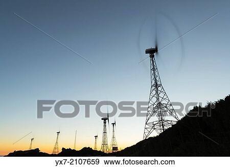 Windmills. Tarifa, Cadiz, Andalusia, Spain. View Large Photo Image Stock Photo - Windmills. Tarifa, Cadiz, Andalusia, Spain.. Fotosearch