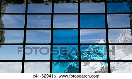 Window in Helbronner Point. Italian Alps, Italy View Large Photo Image Stock Photography - Window in Helbronner Point. Italian Alps, Italy. Fotosearch
