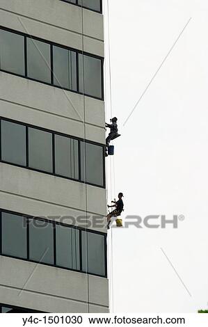 Window washers on building in Columbus, Ohio View Large Photo Image Stock Image - Window washers on building in Columbus, Ohio. Fotosearch
