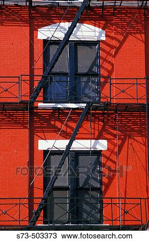 Stock Image - Windows. NYC. USA. Fotosearch