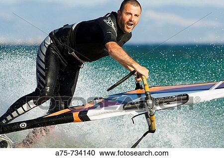 Windsurfing View Large Photo Image Stock Image - Windsurfing. Fotosearch