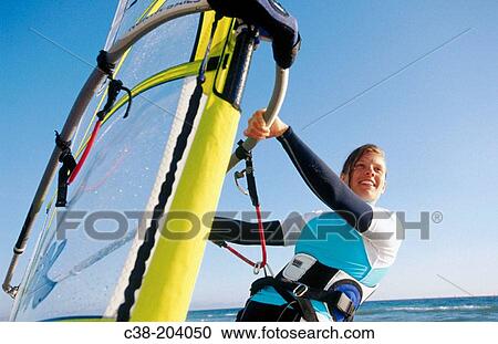 Windsurfing View Large Photo Image Stock Image - Windsurfing. Fotosearch