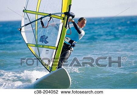 Windsurfing View Large Photo Image Stock Image - Windsurfing. Fotosearch