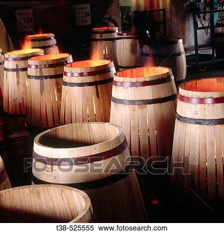 Wine barrel construction at Demptos Cooperage. Napa City. Napa Valley. California. USA. View Large Photo Image Stock Photography - Wine barrel construction at Demptos Cooperage. Napa City. Napa Valley. California. USA.. Fotosearch
