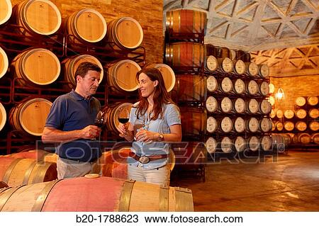 Wine cellar, Aging wine storage in barrels, Olarra winery, Rioja, Logroo, Spain View Large Photo Image Stock Image - Wine cellar, Aging wine storage in barrels, Olarra winery, Rioja, Logroo, Spain. Fotosearch