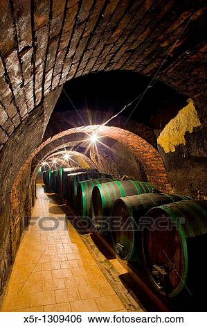 wine cellar, Jan Vanek Winery, Chvalovice, Czech Republic View Large Photo Image Stock Photograph - wine cellar, Jan Vanek Winery, Chvalovice, Czech Republic. Fotosearch