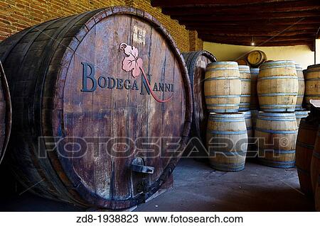 Stock Image - wine cellars el nani. cafayate. Fotosearch