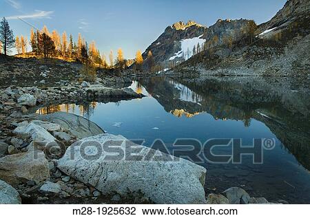 Wing Lake and Corteo Peak, North Cascades Washington View Large Photo Image Stock Image - Wing Lake and Corteo Peak, North Cascades Washington. Fotosearch