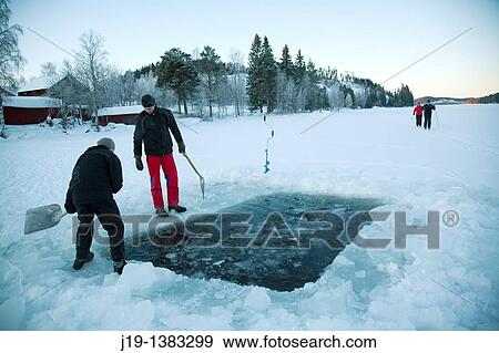 Winter bath, north Sweden View Large Photo Image Stock Photo - Winter bath, north Sweden. Fotosearch