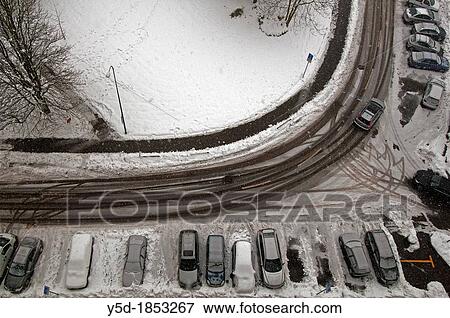 winter, snowed street in Geneva, Switzerland View Large Photo Image Stock Photo - winter, snowed street in Geneva, Switzerland. Fotosearch