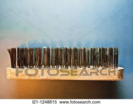 Stock Photography - Wire brush. Fotosearch