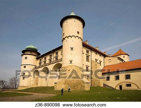 Wisnicz Castle of Poland View Large Photo Image Stock Photo - Wisnicz Castle of Poland. Fotosearch
