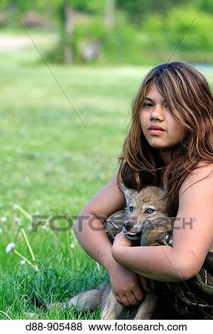 Wolf (Canis lupus), 3 month old cub. Minnesota, USA View Large Photo Image Stock Photo - Wolf (Canis lupus), 3 month old cub. Minnesota, USA. Fotosearch