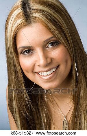 Stock Photo - woman, 24, mixed race, Italian, English, Guyanese. Fotosearch