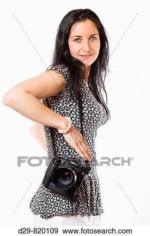 Stock Photo - WOMAN AGE 27. Fotosearch