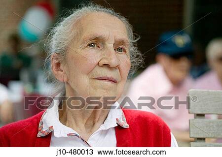 Woman age 90 with Alzheimers disease, nursing home, Boston, Massachusetts. USA. View Large Photo Image Stock Image - Woman age 90 with Alzheimers disease, nursing home, Boston, Massachusetts. USA.. Fotosearch