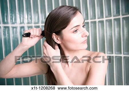 Woman beauty care. View Large Photo Image Stock Photo - Woman beauty care.. Fotosearch