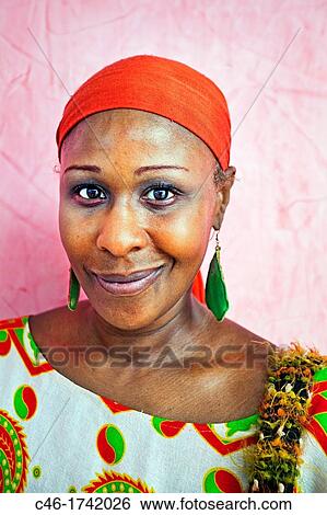 Stock Photograph - Woman, Bocas del Toro town, Colon island, Bocas del Toro province, Caribbean sea, Panama.. Fotosearch