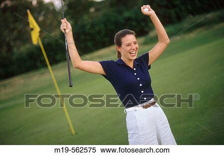 woman celebrating a winning shot View Large Photo Image Stock Photography - woman celebrating a winning shot. Fotosearch