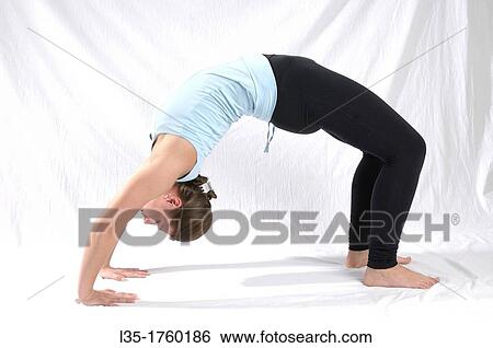 Woman doing exercise View Large Photo Image Stock Photograph - Woman doing exercise. Fotosearch