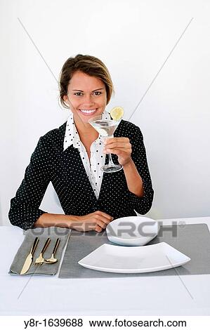 woman drinking View Large Photo Image Stock Photo - woman drinking. Fotosearch