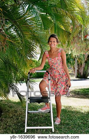 woman gardening View Large Photo Image Stock Photograph - woman gardening. Fotosearch