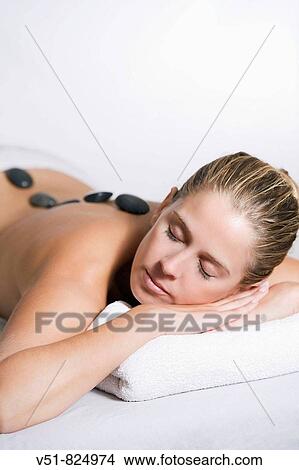 Woman in a massage View Large Photo Image Picture - Woman in a massage. Fotosearch