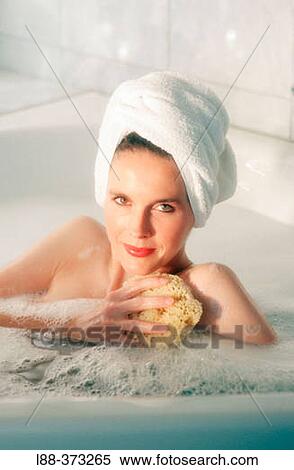 Woman in bath View Large Photo Image Stock Photography - Woman in bath. Fotosearch