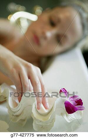 Woman in bathtube. View Large Photo Image Stock Photography - Woman in bathtube.. Fotosearch