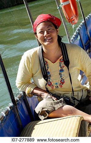 Woman in boat tour at marsh area. Dalyan. Turkey View Large Photo Image Stock Photo - Woman in boat tour at marsh area. Dalyan. Turkey. Fotosearch