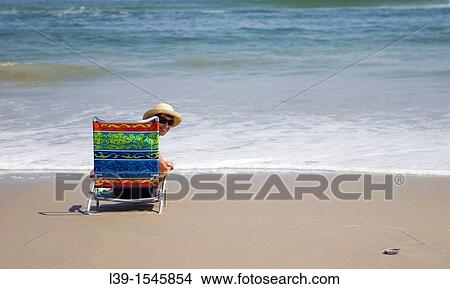 Picture - Woman in Carolla, NC, USA. Fotosearch