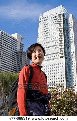 Woman in downtown San Francisco. California, USA View Large Photo Image Stock Photo - Woman in downtown San Francisco. California, USA. Fotosearch