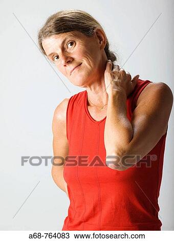 Woman in red View Large Photo Image Stock Image - Woman in red. Fotosearch