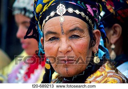 Woman in traditional costumes, Telouet. Morocco View Large Photo Image Stock Image - Woman in traditional costumes, Telouet. Morocco. Fotosearch
