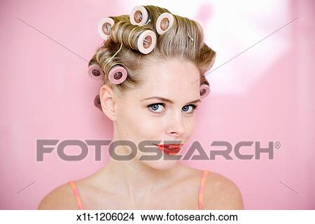 Picture - Woman make up.. Fotosearch