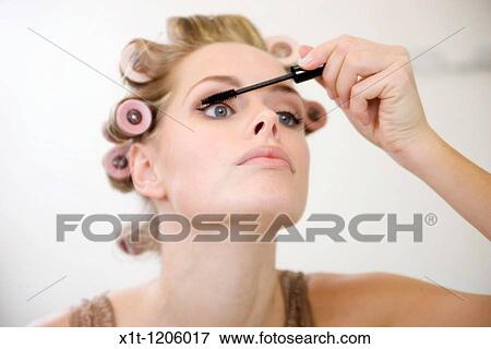 Woman make up. View Large Photo Image Stock Photo - Woman make up.. Fotosearch