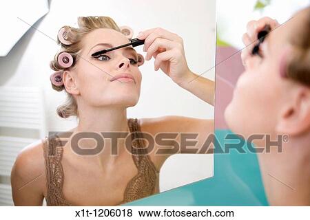 Woman make up. View Large Photo Image Stock Photo - Woman make up.. Fotosearch