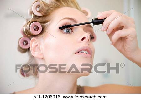 Woman make up. View Large Photo Image Stock Photograph - Woman make up.. Fotosearch